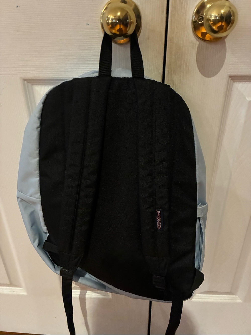 Light Blue JanSport SuperBreak Backpack - Picture 5 of 5